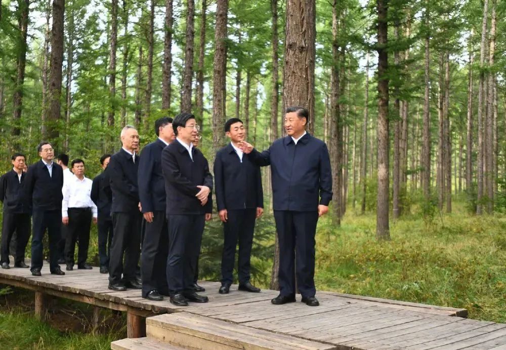 習近平：發揚塞罕壩精神，把綠色經濟和生態文明發展好